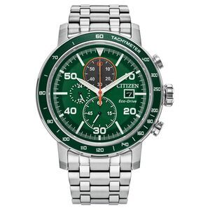 Citizen Men's Brycen Green Dial Watch - CA0851-56X